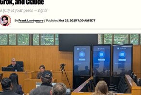 В США впервые провели судебное заседание при помощи ИИ — сразу 3 нейронки посадили в кресло присяжных