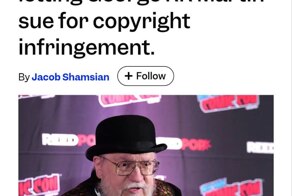 Джордж Мартин сгорел на ChatGPT — всё из-за того, что нейронка написала продолжение «Игры престолов» быстрее него