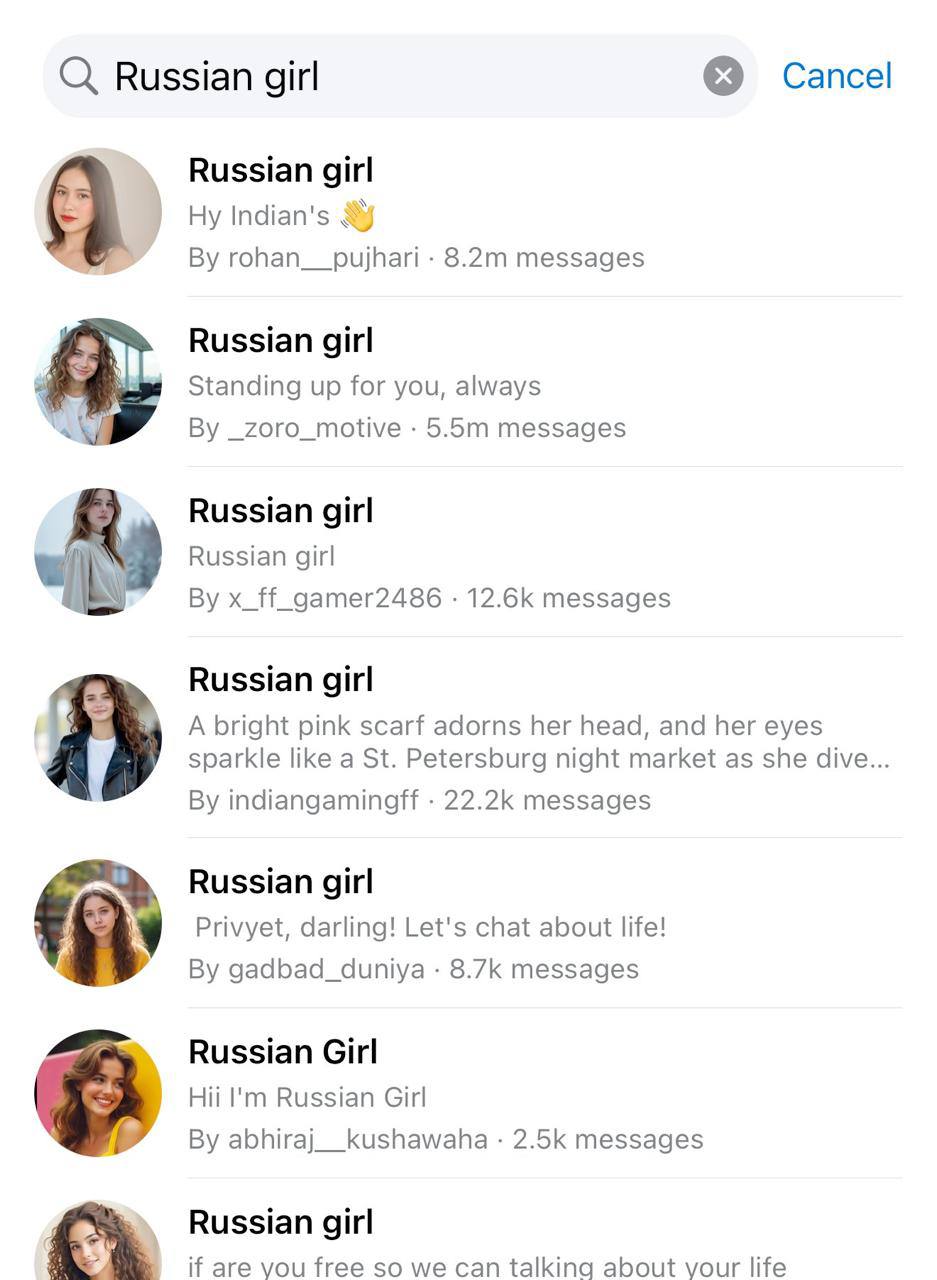 Заголовок: Русские ИИ-девушки покоряют социальные сети: что это значит? Заголовок: Русские ИИ-девушки покоряют социальные сети: что это значит?
