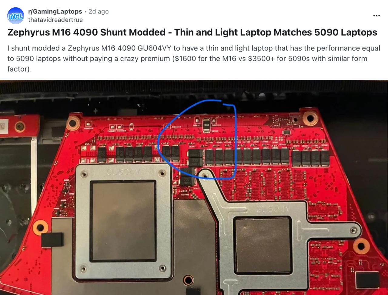 На Reddit парень превратил свой старый ноутбук за ₽127'000 во флагман за ₽280'000 — одной деталью за ₽15 На Reddit парень превратил свой старый ноутбук за ₽127'000 во флагман за ₽280'000 — одной деталью за ₽15