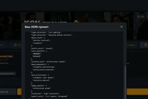 Генератор JSON-подсказок для фотосессий в Nano Banana