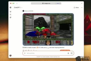 Doom в ChatGPT: Игра прямо в чате!