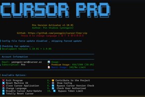 Это для учёбы: появился тул, который сбрасывает Machine ID у Cursor AI и снимает лимиты пробного периода После этого IDE думает, что вы — новый пользователь, и спокойно пускает в Pro-режим