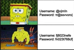 Стадии развития и эволюции надежности имен и паролей