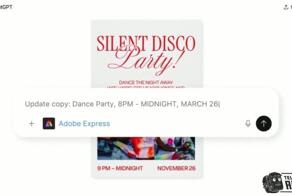  Photoshop, Acrobat и Adobe Express теперь можно запускать прямо внутри ChatGPT