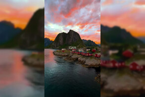 На Лофотенских островах (Норвегия) можно провести половину лета с постоянным днём