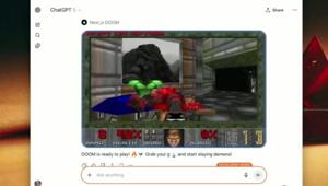 Doom в ChatGPT: Игра прямо в чате!