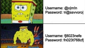 Стадии развития и эволюции надежности имен и паролей