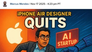 Дизайнер iPhone Air уволился из Apple — создатель самого провального iPhone компании теперь будет работать в ИИ-стартапе