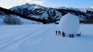 ️ Дамы и господа, перед вами самый большой снежный ком