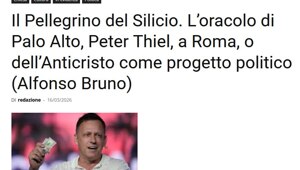 "Советник Папы Римского по искусственному интеллекту Паоло Бенанти выпустил статью под заголовком «Американская ересь
