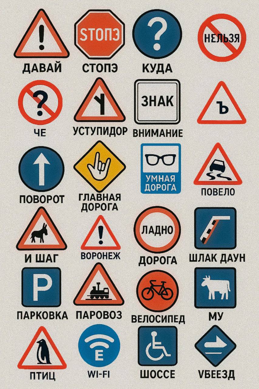 ChatGPT попросили сгенерить шпаргалку для теста по ПДД, результат перед вами
