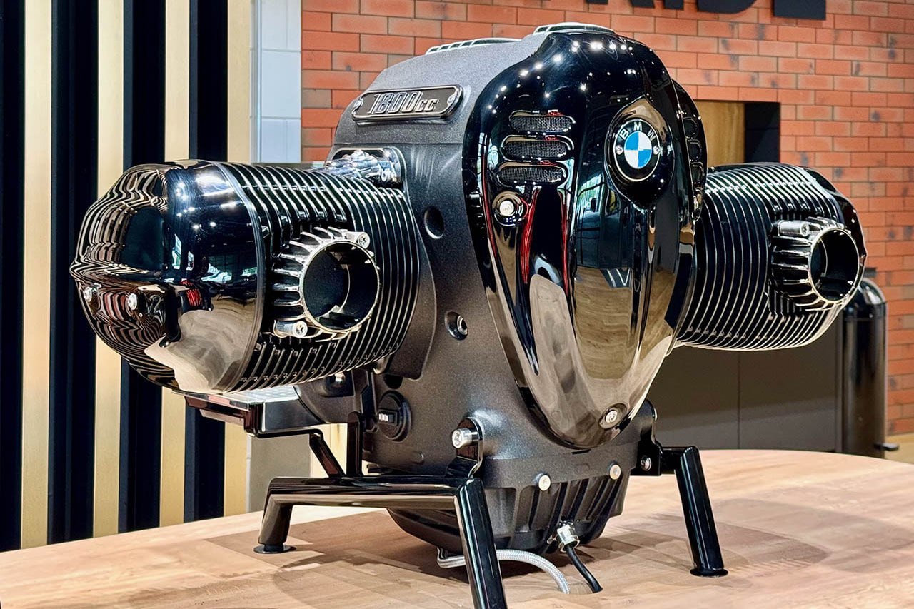 BMW создал кофемашину из МОТОЦИКЛА