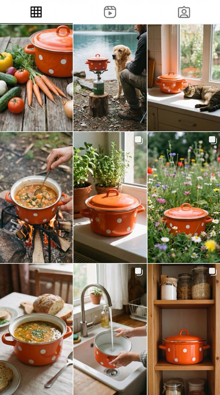 Нашел еще один интересный промпт для новой наны бананы – скармливаете ей какой-то объект, этот промпт и просьбу сделать инстаграм страницу в стиле fashion – для любителей эстетики бетонных заборов