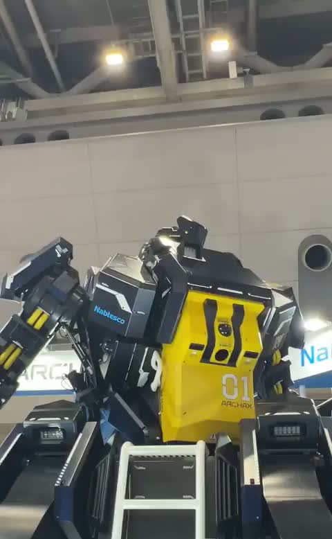 Японская Tsubame Industries создала ARCHAX — первого по-настоящему тяжёлого человекоподобного робота, способного заменить людей в самых опасных условиях